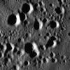 MESSENGER Gets Closer to Mercury than Ever Before. This image is one of the highest resolution images taken by NASA's MESSENGER spacecraft to date. It features a field of secondary craters in Mercury's northern smooth plains.