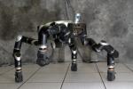 RoboSimian is an ape-like robot that moves around on four limbs designed. It was designed and built at NASA's Jet Propulsion Laboratory in Pasadena, California.