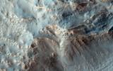 NASA's Mars Reconnaissance Orbiter observes the southeast rim of Hale Crater, about 150 kilometers (90 miles) in diameter and located in the mid-southern latitudes just north of the massive Argyre basin.