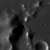 Mercury's surface shown here by NASA's MESSENGER is located within a 73-km-diameter crater; the mounds are part of a larger central peak structure of the hosting crater.