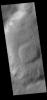 This image captured by NASA's 2001 Mars Odyssey spacecraft shows gullies on the inner rim of an unnamed crater in Noachis Terra.