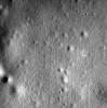 This image from NASA's MESSENGER spacecraft is the last one acquired and transmitted back to Earth by the mission. The image is located within the floor of the 93-kilometer-diameter crater Jokai.