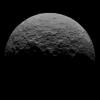 This image of Ceres is part of a sequence taken by NASA's Dawn spacecraft on April 29, 2015, from a distance of 8,400 miles (13,600 kilometers).