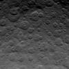 This image, taken by NASA's Dawn spacecraft on June 24, 2015, shows dwarf planet Ceres from an altitude of 2,700 miles (4,400 kilometers) with a resolution of 1,400 feet (410 meters) per pixel.