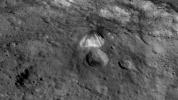 Among the highest features seen by NASA's Dawn spacecraft on Ceres so far is a mountain about 4 miles (6 kilometers) high, which is roughly the elevation of Mount McKinley in Alaska's Denali National Park.