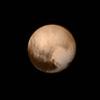 In the early morning hours of July 8, 2015, mission scientists received this new view of Pluto -- the most detailed yet returned by New Horizons. The image was taken on July 7, when the NASA spacecraft was just under 5 million miles (8 million kilometers)