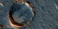 This image from NASA's Mars Reconnaissance Orbiter shows a location on Mars associated with the best-selling novel and Hollywood movie, 'The Martian.' This area is in the Acidalia Planitia region.