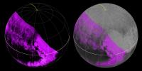 NASA's New Horizons spacecraft mapped compositions across Pluto's surface as it flew past the planet on July 14, 2015.