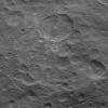 NASA's Dawn spacecraft captured this view of mid-latitudes on Ceres on Oct. 18, 2015, from an altitude of 915 miles (1,470 kilometers). The image has a resolution of 450 feet (140 meters) per pixel.
