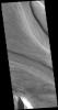 This image captured by NASA's 2001 Mars Odyssey spacecraft shows a small portion of Kasei Valles.