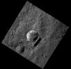 NASA's Dawn spacecraft shows Oxo Crater is unique because of the relatively large 'slump' in its crater rim.