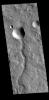 This image captured by NASA's 2001 Mars Odyssey spacecraft shows a small unnamed channel in Terra Sabaea.