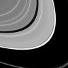 Pan may be small as satellites go, but like many of Saturn's ring moons, it has a has a very visible effect on the rings. This images was captured by NASA's Cassini spacecraft on July 2, 2016.