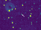 In April 2016, NASA's New Horizons spacecraft observed 1994 JR1, a 90-mile (145-kilometer) wide Kuiper Belt object (KBO) orbiting more than 3 billion miles (5 billion kilometers) from the sun.