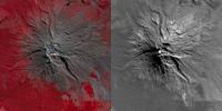 NASA's Terra spacecraft reveals signs of life in New Zealand's Mount Ruapehu Volcano which has been on a level 1 volcanic alert for some time, indicating minor volcanic unrest.