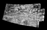 This synthetic-aperture radar (SAR) image was obtained by NASA's Cassini spacecraft on July 25, 2016, during its 'T-121' pass over Titan's southern latitudes. The image shows an area nicknamed the 'Xanadu annex' by members of the Cassini radar team.