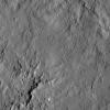 This view from NASA's Dawn spacecraft shows peaks in the center of Dantu Crater (78 miles, 125 kilometers) on Ceres. Dantu is named for a Ghanan god associated with the planting of corn.