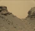 This view from the Mast Camera (Mastcam) in NASA's Curiosity Mars rover shows sloping buttes and layered outcrops within the 'Murray Buttes' region on lower Mount Sharp.