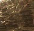 This view from the Mast Camera (Mastcam) in NASA's Curiosity Mars rover shows finely layered rocks within the 'Murray Buttes' region on lower Mount Sharp.