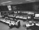 This archival picture, taken in 1964, shows engineers in Mission Control at NASA's Jet Propulsion Laboratory.