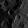 This southern hemisphere scene from dwarf planet Ceres encompasses parts of the craters Mondamin and Darzamat. Mondamin is large crater located in the top half of image, Darzamat is at bottom-right. NASA's Dawn spacecraft took this image on Oct. 19, 2016.