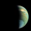 This false color view of Jupiter's polar haze was created by citizen scientist Gerald Eichstadt using data from the JunoCam instrument on NASA's Juno spacecraft.