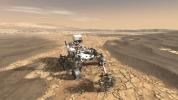 This artist's concept depicts NASA's Mars 2020 rover on the surface of Mars. The mission takes the next step by not only seeking signs of habitable conditions on Mars in the ancient past, but also searching for signs of past microbial life itself.