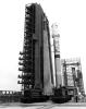 The Titan/Centaur-6 launch vehicle was moved to Launch Complex 41 at NASA's Kennedy Space Center in Florida to complete checkout procedures in preparation for launch.