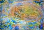Citizen scientist David Englund created this avant-garde Jovian artwork using data from the JunoCam imager on NASA's Juno spacecraft.