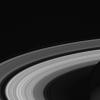 This image of Saturn's rings was taken by NASA's Cassini spacecraft on Sept. 13, 2017. It is among the last images Cassini sent back to Earth.