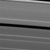 This view of Saturn's A ring features a lone 'propeller,' one of many such features created by small moonlets embedded in the rings as they attempt, unsuccessfully, to open gaps in the ring material, taken by NASA's Cassini spacecraft on Sept. 13, 2017.