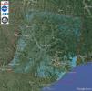 NASA's Advanced Rapid Imaging and Analysis (ARIA) team at JPL acquired this flood proxy map of Southeastern Texas that are likely flooded as a result of Hurricane Harvey, shown by light blue pixels.