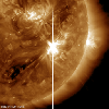 NASA's Solar Dynamics Observatory observed a large sunspot, source of a powerful solar flare (an X 9.3) and a coronal mass ejection (Sept. 6, 2017). The flare was the largest solar flare of the last decade.