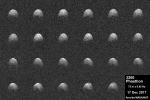 These radar images of near-Earth asteroid 3200 Phaethon were generated by astronomers at the National Science Foundation's Arecibo Observatory on Dec. 17, 2017.