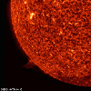 NASA's Solar Dynamics Observatory observed a small prominence rose up above the sun, appeared to twist around for several hours, and then began to send some streams of plasma back into the sun (Jan. 3-4, 2018).