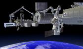 This artist's concept shows NASA's ECOSTRESS which will be installed on International Space Station's Japanese Experiment Module - External Facility (JEM-EF) site 10.