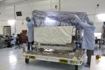 NASA's ECOsystem Spaceborne Thermal Radiometer Experiment on Space Station (ECOSTRESS) arrives at Kennedy Space Center in preparation for launch to the space station this summer.