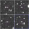 These are the discovery observations of asteroid 2018 LA from the Catalina Sky Survey, taken June 2, 2018. About 8 hours after they were taken, the asteroid entered Earth's atmosphere and disintegrated in the upper atmosphere near Botswana, Africa.
