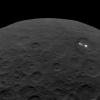 This image of Ceres and the bright regions in Occator Crater was one of the last views obtained by NASA's Dawn spacecraft on September 1, 2018 from an altitude of 2,340 miles (3,370 kilometers).