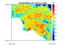 ECOSTRESS, NASA's Earth-observing mission, captured surface temperature variations in Los Angeles, California between July 22 and August 14, a period of extended heat, at different times of day.
