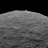 This image of Ceres and one of its key landmarks, Ahuna Mons, was one of the last views obtained by NASA's Dawn spacecraft on September 1, 2018 from an altitude of 2,220 miles (3,570 kilometers).