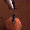 NASA's InSight lander placed its seismometer on Mars on Dec. 19, 2018. This was the first time a spacecraft robotically placed a seismometer onto the surface of another planet.