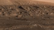 This animation shows a proposed route for NASA's Curiosity rover, which is climbing lower Mount Sharp on Mars.