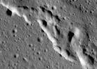 Scientists have discovered these wrinkle ridges in a region of the Moon called Mare Frigoris. These ridges add to evidence that the Moon has an actively changing surface. This image was taken by NASA's Lunar Reconnaissance Orbiter (LRO).