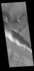 This image from NASA's Mars Odyssey shows a location in Terra Cimmeria, near the margin with Nepenthes Mensae.