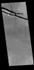 This image from NASA's Mars Odyssey shows linear depressions that are some of the graben that comprise Cerberus Fossae.