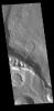 This image from NASA's Mars Odyssey shows part of Maja Valles, a large channel system in Lunae Planum.