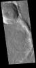 This image from NASA's Mars Odyssey shows a channel called Auqakuh Vallis.