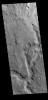 This image from NASA's Mars Odyssey shows a portion of an unnamed channel in Arabia Terra.