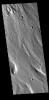 This image from NASA's Mars Odyssey shows a tributary channel of Ares Vallis.